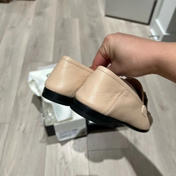 Gucci Horsebit Nude Beige Leather Women’s Loafers 37 IT - Picture 4 of 6